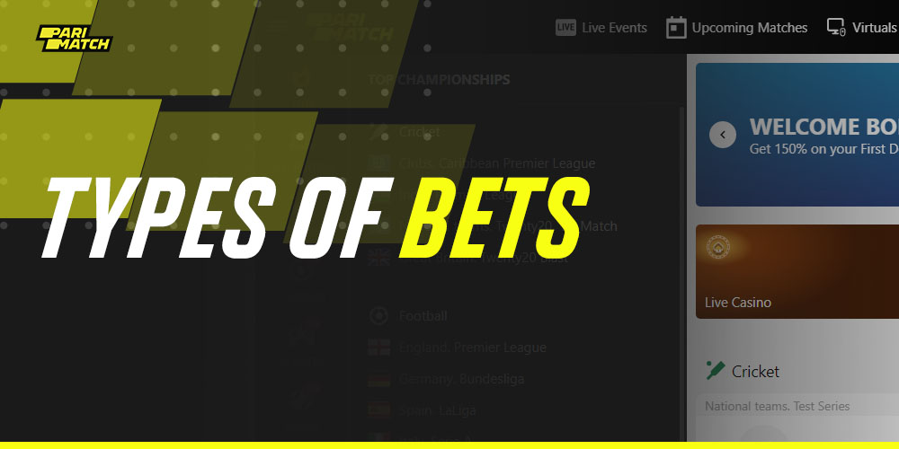 Types of bets