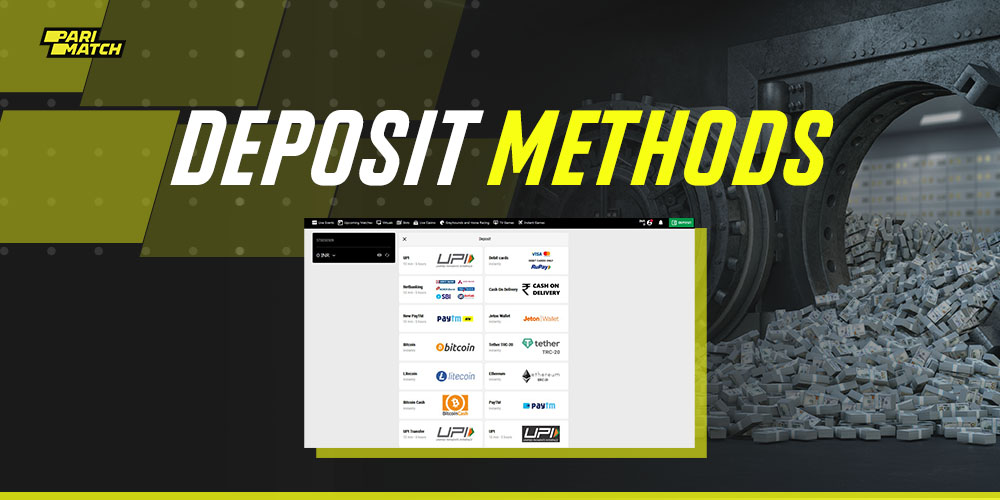 Deposit Methods on Parimatch Bangladesh